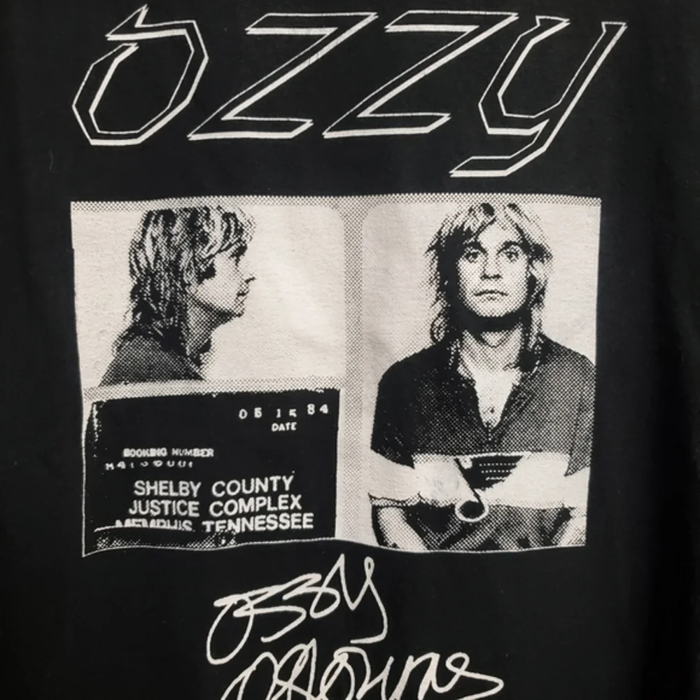 Vintage Ozzy Osbourne‎ mugshot T-shirt - Picture 2 of 5